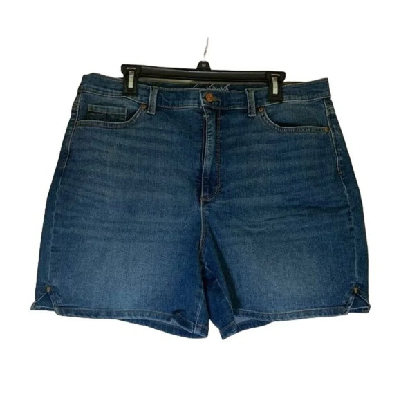 Gloria Vanderbilt All Around Slimming Amanda Jean Shorts Plus Size 18 - Picture 3 of 9